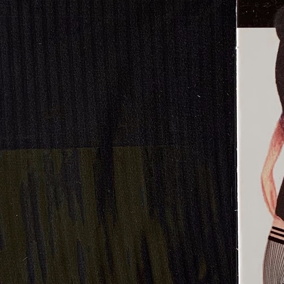 Kix'ies Thigh High Tights, Blk, Size A - Picture 2 of 3